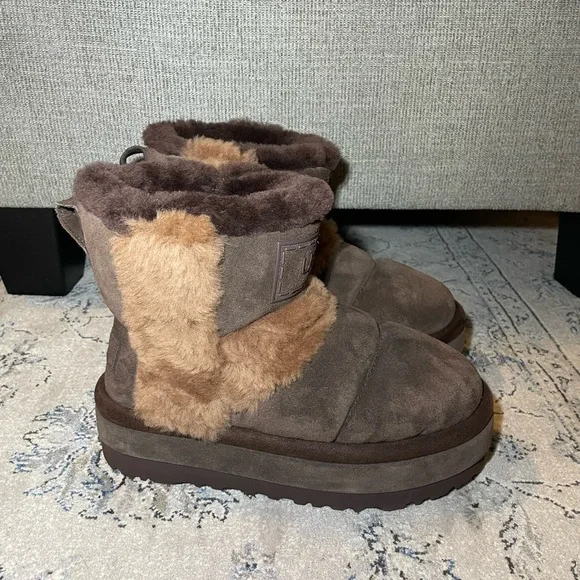 UGG Classic Chillapeak Boots Burnt Cedar - Picture 4 of 10